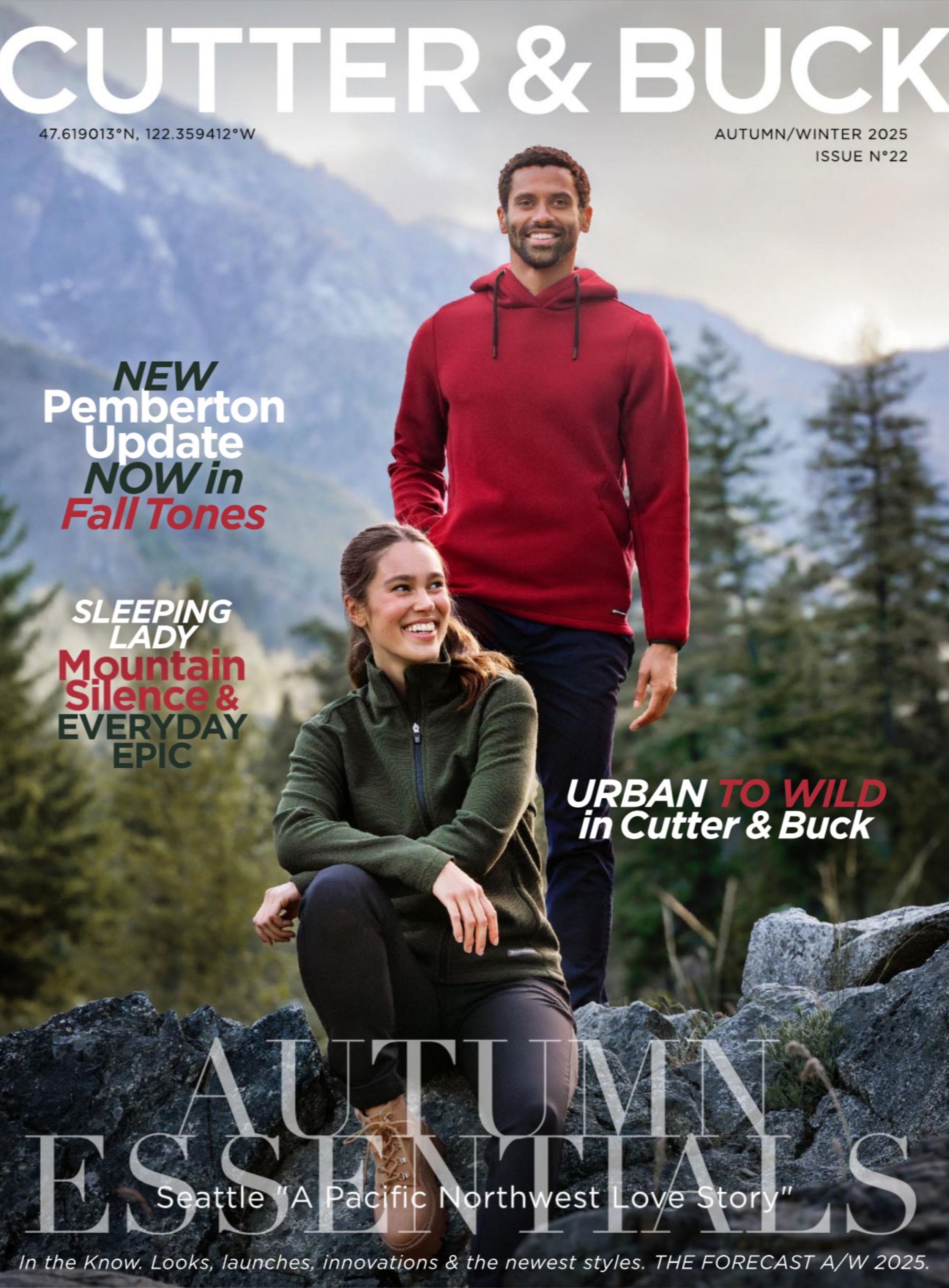 Cutter & Buck Katalog Herbst-Winter 2025